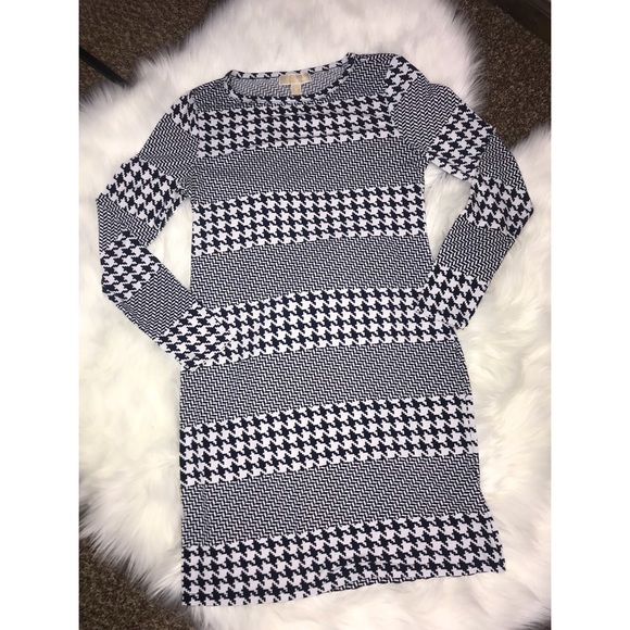 KORS Michael Kors Dresses & Skirts - Michael Kors Houndstooth Dress
